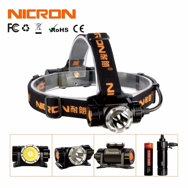 Nicron H30 Far Light Beam Rechageable Super Brightness - Click Image to Close